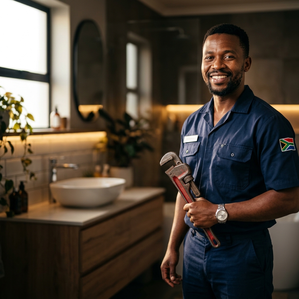 Qualified certified plumber Johannesburg