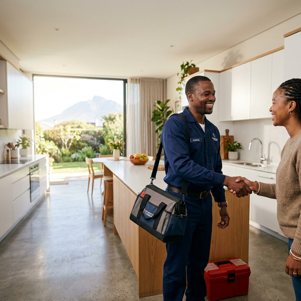 Satisfied plumbing customer Johannesburg Gauteng